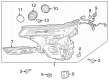 Chevy Trailblazer Headlight Diagram - 42859234