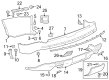 Chevy Traverse Bumper Diagram - 85562537