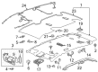 Buick Enclave Door Handle Diagram - 84646343
