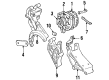 Oldsmobile Achieva Alternator Diagram - 19244788