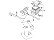 Pontiac Sunbird Air Intake Coupling Diagram - 25098498