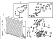 Chevy A/C Service Cap Diagram - 20913205