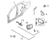 Chevy Aveo Fender Splash Shield Diagram - 96543167