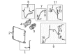 Cadillac SRX A/C Compressor Diagram - 19130477