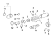 GMC Knock Sensor Diagram - 12600327
