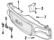 GMC Jimmy Emblem Diagram - 15634643