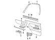 Oldsmobile Regency Door Moldings Diagram - 25658300