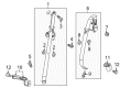 2013 Chevy Equinox Seat Belt Diagram - 19209430