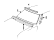 1990 Pontiac Bonneville Door Moldings Diagram - 20674305