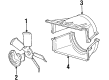 1990 GMC C3500 Fan Shroud Diagram - 15739591