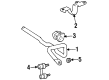 Chevy Prizm Sway Bar Bracket Diagram - 94857919