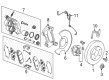 Cadillac Brake Line Diagram - 84621217