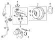 Cadillac Brake Booster Vacuum Hose Diagram - 23173542