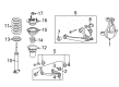 GMC Control Arm Diagram - 25997509