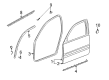 2005 Buick LeSabre Door Seal Diagram - 25646039