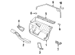 1989 Pontiac Grand Prix Car Speakers Diagram - 16088740