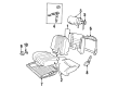 1999 Chevy Monte Carlo Seat Cushion Pad Diagram - 12454146