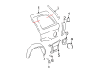 GMC Fender Splash Shield Diagram - 15122546