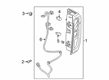 2022 GMC Sierra 1500 Tail Light Diagram - 85115885