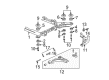 Pontiac Crossmember Bushing Diagram - 25757176