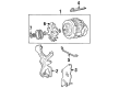 Chevy C2500 Suburban Alternator Bracket Diagram - 10045757