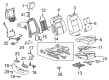 GMC Occupant Detection Sensor Diagram - 84940325