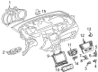 Chevy Trax Headlight Switch Diagram - 84201596
