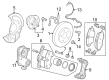 Chevy Equinox Brake Calipers Diagram - 13507536