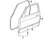 GMC S15 Jimmy Door Moldings Diagram - 997461