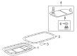 Pontiac Automatic Transmission Filter Diagram - 96042545