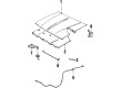 Pontiac Hood Latch Diagram - 10089790