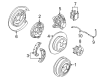 Saturn Brake Backing Plate Diagram - 21019209