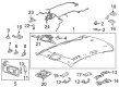 Cadillac CTS Door Handle Diagram - 22929421