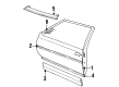 1988 Buick Century Door Moldings Diagram - 20495939