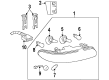 Oldsmobile Intrigue Headlight Diagram - 19244693