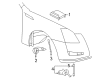 Cadillac Ride Height Sensor Diagram - 25863268