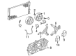 Chevy Cooling Fan Bracket Diagram - 22137623