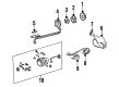 1992 Buick Century Steering Column Cover Diagram - 26012163