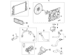 Chevy Trailblazer A/C Condenser Fan Diagram - 60002453