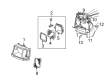 Chevy G20 Turn Signal Light Connector Diagram - 8912750
