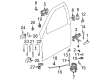 Saturn Door Check Diagram - 22676992