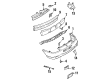 Pontiac Bumper Diagram - 88893301