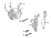 Saturn Alternator Diagram - 25808702