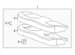 2014 Buick LaCrosse Seat Cushion Pad Diagram - 09065639