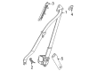 Saturn Seat Belt Diagram - 15255322