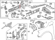 Buick Fender Splash Shield Diagram - 84149976