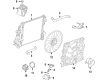 Cadillac CTS A/C Condenser Fan Diagram - 23347100