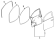 Chevy Spark Weather Strip Diagram - 42454858