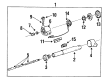 Pontiac Sunbird Steering Column Diagram - 26003398