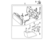 1993 Buick Century Headlight Diagram - 16522268